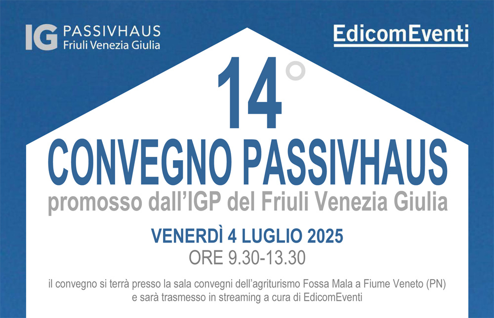Gruppo F4 al 14° Convegno Passivhaus FVG
