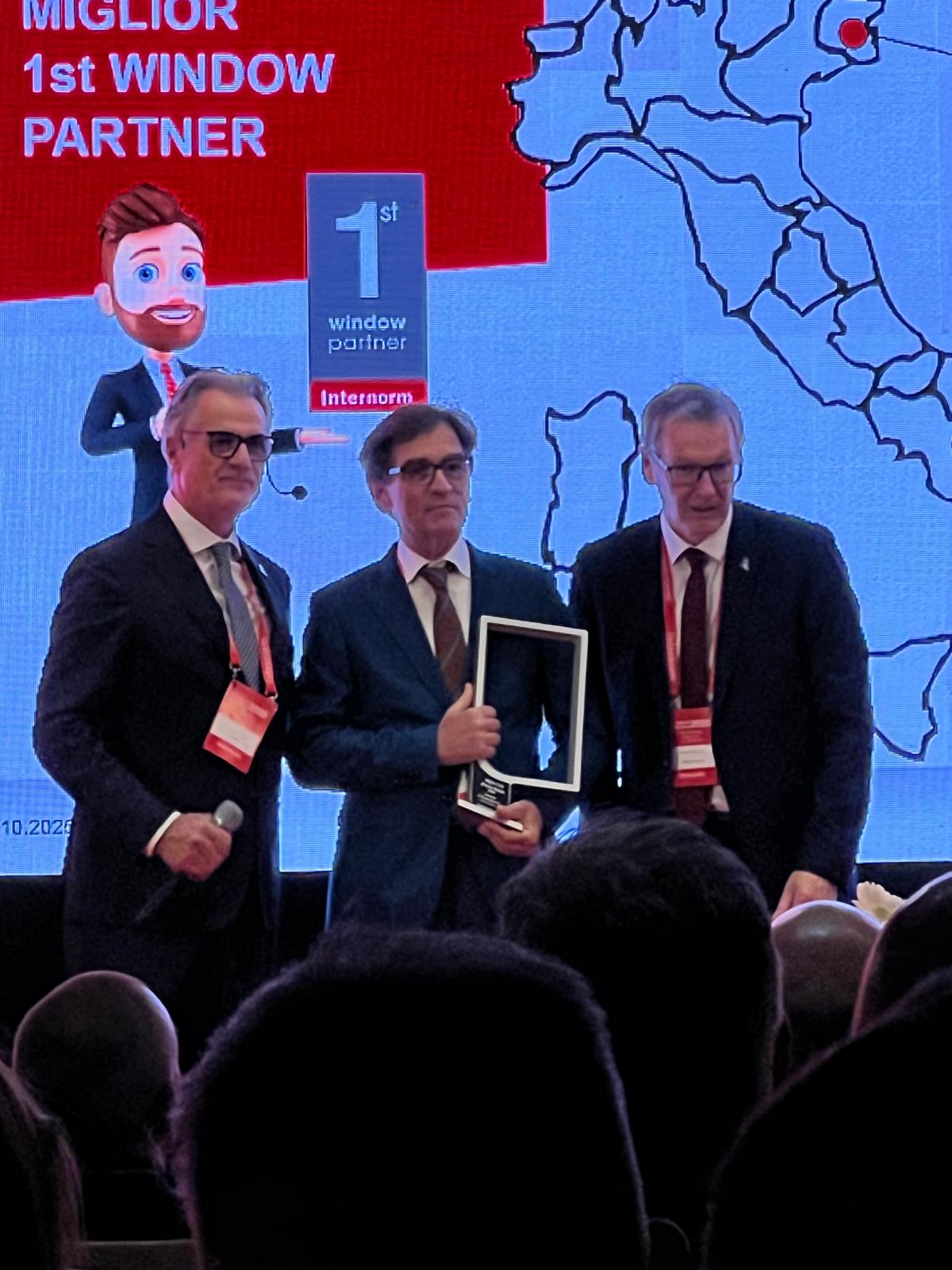 Geotre entra a far parte del Gruppo F4 e conquista il titolo di Miglior Window Partner Internorm d’Italia 2025