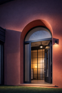 Vista casa Nuova costruzione depandance gruppof4 portoncino pirnar