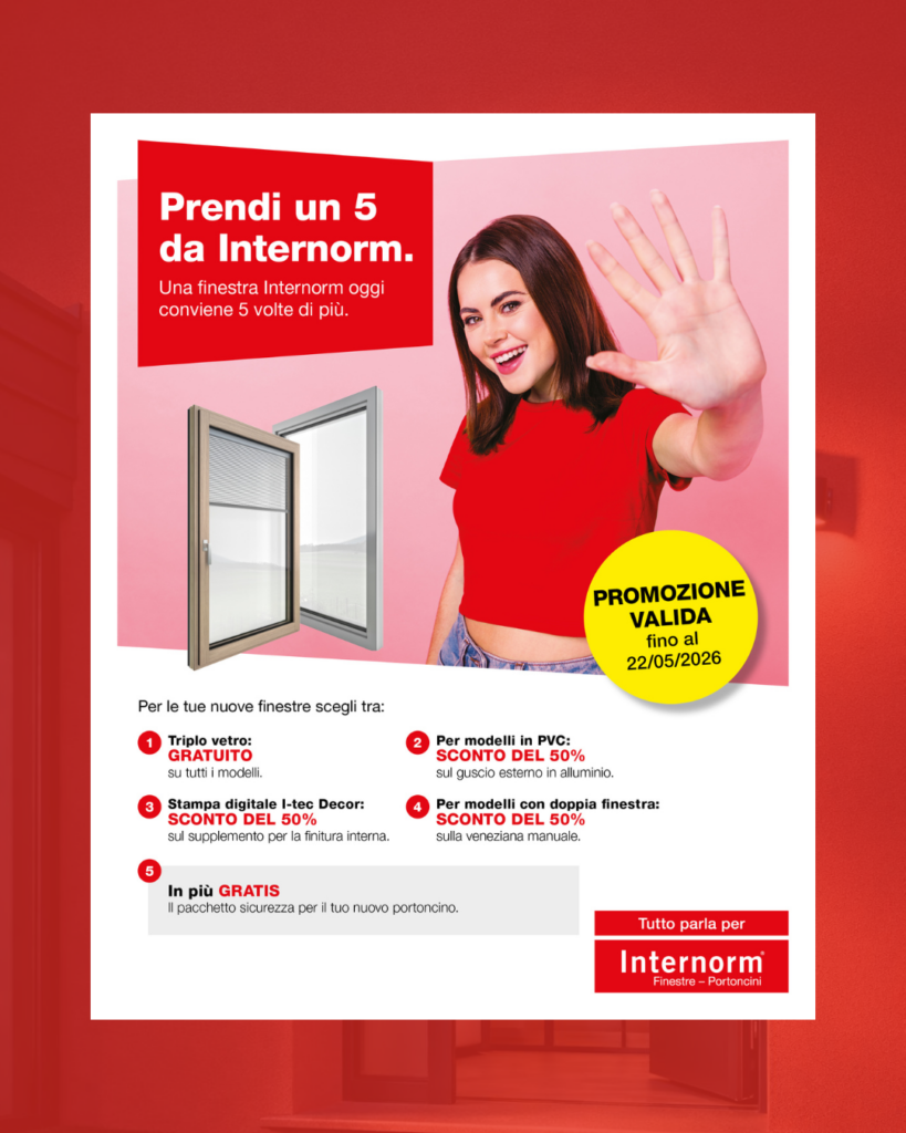 Gruppo F4 internorm promo finestre